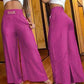 ⏰Last Day-50% Off!!👖💕Women's High-Waist Wide-Leg Trousers with Belt Accent