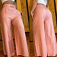 ⏰Last Day-50% Off!!👖💕Women's High-Waist Wide-Leg Trousers with Belt Accent