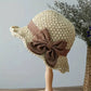 💝Mother's Day Mega Sale：Only ￡9.99!👒🌞Elegant Woven Straw Sun Hat with Bow