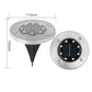 ⏰Limited-time 50% discount!!⏰💡8-LED Solar Ground Lights for Outdoor Gardens