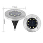 ⏰Limited-time 50% discount!!⏰💡8-LED Solar Ground Lights for Outdoor Gardens