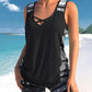 🌊Summer Hot Sale 50% Off!🩱Miraclesuit Women's Tummy Control Tankini Set With Built(In Bra) – Flattering Boho Swimwear With Shorts