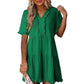 💕2026 New Arrivals 50% OFF!!💃👗Women's Ruffle Trim V-Neck Tiered Dress