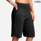 📢Limited-time 50% discount!!🔥🧘‍♀️Women's High-Waist Yoga Shorts with Pockets