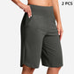 📢Limited-time 50% discount!!🔥🧘‍♀️Women's High-Waist Yoga Shorts with Pockets