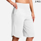 📢Limited-time 50% discount!!🔥🧘‍♀️Women's High-Waist Yoga Shorts with Pockets