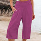 ☀️2026 Hot Sale 50% Off🌿Lightweight Elastic Waist Crop Pants for Women