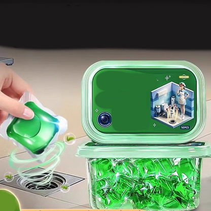 🥳2026 HOT SALE🎁50K+ SOLD!🏠💧 50% OFF! Drain Deodorizer Pods – Bio‑enzyme formula neutralizes smells at the source. Instant fresh scent, no harsh chemicals. Say goodbye to embarrassing odours. 🚰✅