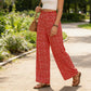 ⏳Last Day-60% Off!!💕Women's Smocked High Waist Wide Leg Pants