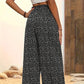 ⏳Last Day-60% Off!!💕Women's Smocked High Waist Wide Leg Pants