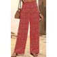 ⏳Last Day-60% Off!!💕Women's Smocked High Waist Wide Leg Pants