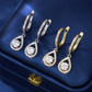 📢Limited-time 50% discount!✨💎Elegant Teardrop Dangle Hoop Earrings