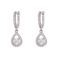 📢Limited-time 50% discount!✨💎Elegant Teardrop Dangle Hoop Earrings
