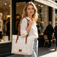 ✨🩷New Arrivals 50% oFF!🩷👜 Elegant Lace Large Capacity Tote Bag