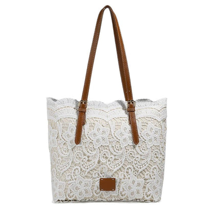✨🩷New Arrivals 50% oFF!🩷👜 Elegant Lace Large Capacity Tote Bag