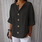 💕2026 New Style Arrival 50% Off!🌿Women's Loose Fashion Button Top