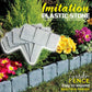 📢Factory Direct Sales 50% OFF!🏡Imitation Stone Garden Fence - DIY Garden Edging Border🌿✨