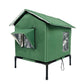🔥50% OFF🏠Foldable Outdoor Waterproof Cat House🐱With Thermal Lining & Detachable Elevated Stand