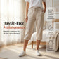 ⏰Last Day Special Price :￡11.99!!💥Women's Casual Cotton Linen Capris