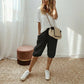 ⏰Last Day Special Price :￡11.99!!💥Women's Casual Cotton Linen Capris