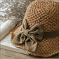 💝Mother's Day Mega Sale：Only ￡9.99!👒🌞Elegant Woven Straw Sun Hat with Bow