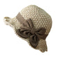 💝Mother's Day Mega Sale：Only ￡9.99!👒🌞Elegant Woven Straw Sun Hat with Bow