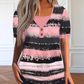 ⏳Last Day Special Price :￡10.99!!👚Faux Two-Piece Striped Top – Henley, Casual 🍃