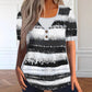 ⏳Last Day Special Price :￡10.99!!👚Faux Two-Piece Striped Top – Henley, Casual 🍃