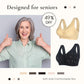 💥Last Day Buy 1 Get 2 Free (3 PCS)💥Design for Senior Front Closure Cotton Bra