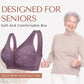 💥Last Day Buy 1 Get 2 Free (3 PCS)💥Design for Senior Front Closure Cotton Bra