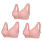 💥Last Day Buy 1 Get 2 Free (3 PCS)💥Design for Senior Front Closure Cotton Bra