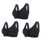 💥Last Day Buy 1 Get 2 Free (3 PCS)💥Design for Senior Front Closure Cotton Bra
