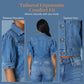💥2026 NEW STYLE ARRIVAL 50 OFF!!👚✨Women's Puff Short Sleeve Cropped Denim Jacket