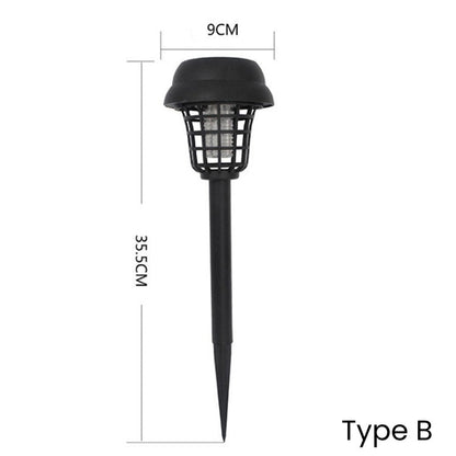 ☀️Solar Mosquito Zapper Light ✨– Outdoor Garden Stake Lamp, UV Insect Killer & Solar Pathway Light🦟🚫