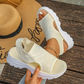 💕Summer Hot Sale 50% Off!👟Women's Breathable Mesh Platform Sandals🍃