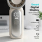 🥳2026 HOT SALE🥳💞❄️ 50% OFF! Turbo Handheld Fan – 16900 RPM, 6 speeds, LED display. 3000mAh battery, 10.7hrs cooling. Pocket‑sized power! 🌬️✨