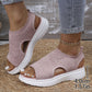 ⏳LAST DAY 50% OFF 🔥🔥Women's Breathable Knit Platform Sandals☁️Comfortable & Lightweight🍃Summer Essential