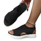 ⏳LAST DAY 50% OFF 🔥🔥Women's Breathable Knit Platform Sandals☁️Comfortable & Lightweight🍃Summer Essential