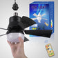 🎉Summer Hot Sales £ 15.99!❄️2-in-1 Socket Fan Light With Remote Control✨Ultra-Quiet With Remote 🍃For Bedrooms 😴, Kitchens 👩‍🍳 & Garages 🛠️