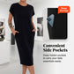 🔥Hot Sale 50% OFF👗Women's Casual Short Sleeve T-Shirt Dress✨Effortlessly Stylish, All-Day Comfort