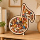 ⌛LAST DAY SALE ONLY ￡9.99!!🎵 Wooden Musical Note Puzzle – Handcrafted Brain Teaser for Music Lovers! 🧩 Perfect Gift • Eco-Friendly • Limited Stock! ⏳🇬🇧