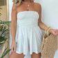 💕2026 New Style Arrival 50% OFF!✨Women Strapless Tube Dress | Summer Beach Ruched Romper🥂