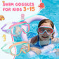 🌊Summer Hot Sale-50% Off!🥽Kids Anti-Fog Wide View Swim Goggles