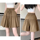 ⏰Summer Limited-Time Offer🌡️Women High Waist Skirt Pants Wide Leg Ruffle Culottes