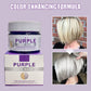 🏆 Last Day 50% OFF!👱‍♀️Want to lighten your hair color?Your hair needs urgent care!Moisturizing Purple Hair Mask with Long-Lasting Scent
