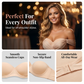 ⏳LAST WEEK SALE-50% OFF 💐Women's Convertible Strapless Minimiser Bandeau Bra Underwire Unlined for Large Bust