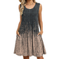 Women's Casual Loose Fit Sleeveless Dress