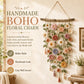 🌸LAST DAY SPECIAL PRICE!!🏵️Crochet Flower Wall Hanging Decor