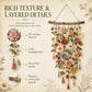 🌸LAST DAY SPECIAL PRICE!!🏵️Crochet Flower Wall Hanging Decor