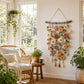 🌸LAST DAY SPECIAL PRICE!!🏵️Crochet Flower Wall Hanging Decor